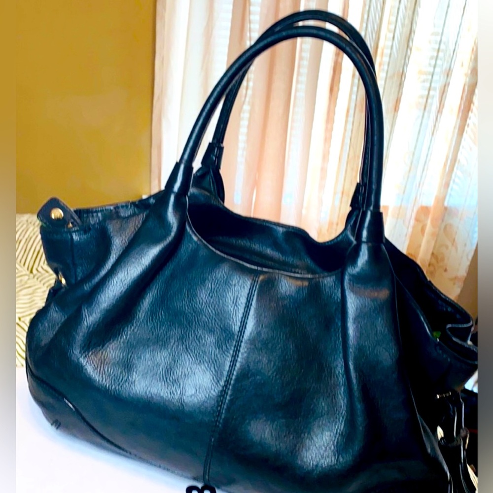 Kate Spade Black Pebble Leather Shoulder Bag - Picture 6 of 12